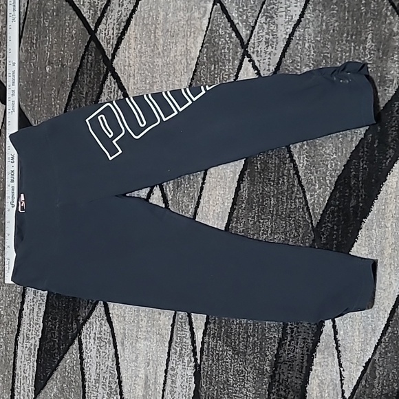 PUMA DRYCELL CROPPED SPORT LIFESTYLE RUCHED CROPPED LEGGINGS - Picture 8 of 13